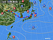 2023年07月12日の実況天気図