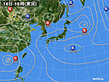 2023年07月16日の実況天気図