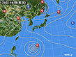 2023年07月30日の実況天気図