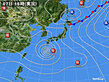 2023年08月07日の実況天気図