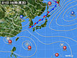 2023年09月01日の実況天気図
