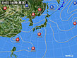 2023年09月04日の実況天気図