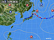 2023年09月28日の実況天気図