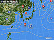 2024年01月03日の実況天気図