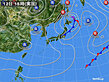 2024年01月12日の実況天気図