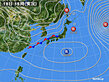 2024年01月18日の実況天気図