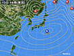 2024年02月13日の実況天気図