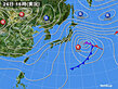 2024年02月26日の実況天気図