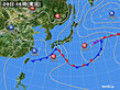 2024年06月09日の実況天気図