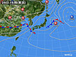 2024年06月29日の実況天気図