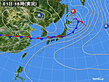 2024年07月01日の実況天気図