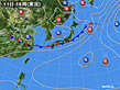 2024年07月11日の実況天気図