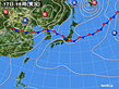 2024年07月17日の実況天気図