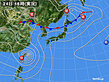 2024年07月24日の実況天気図