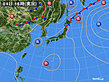 2024年08月04日の実況天気図
