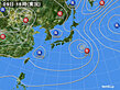 2024年08月09日の実況天気図