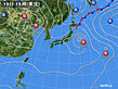 2024年08月10日の実況天気図
