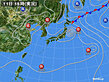 2024年08月11日の実況天気図