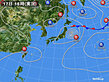 2024年08月17日の実況天気図