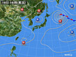 2024年08月18日の実況天気図