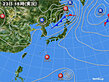 2024年08月23日の実況天気図