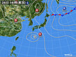2024年08月26日の実況天気図