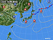 2024年08月30日の実況天気図