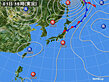 2024年09月01日の実況天気図