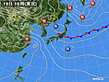 2024年09月19日の実況天気図