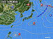2024年11月05日の実況天気図