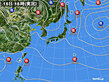 2024年11月15日の実況天気図
