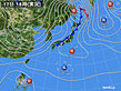 2024年11月17日の実況天気図