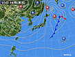 2024年11月23日の実況天気図