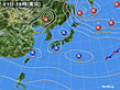 2024年12月01日の実況天気図