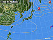 2024年12月11日の実況天気図
