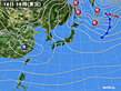 2024年12月16日の実況天気図