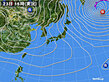 2024年12月23日の実況天気図