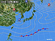 2025年01月04日の実況天気図