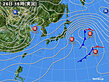 2025年01月26日の実況天気図