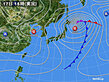 2025年03月17日の実況天気図