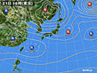 2025年03月21日の実況天気図