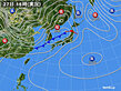 2025年03月27日の実況天気図