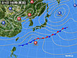 2025年04月01日の実況天気図