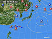 2025年04月10日の実況天気図