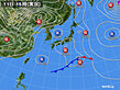 2025年04月11日の実況天気図