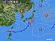 2025年04月13日の実況天気図