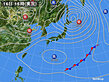 2025年04月16日の実況天気図