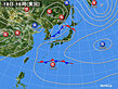 2025年04月18日の実況天気図