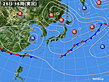 2025年04月25日の実況天気図
