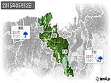 2015年05月12日の京都府の実況天気